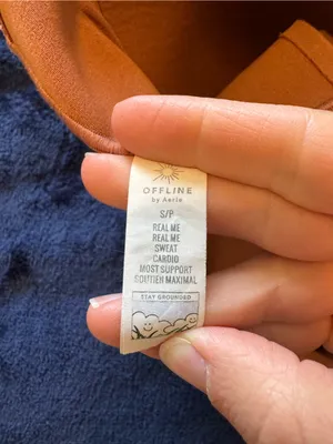 Offline By Aerie Real Me Hold Up! Corset Sports Bra thumbnail 6