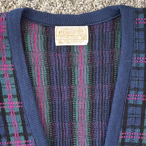 Pendleton Multicolor Plaid Knit Cardigan thumbnail 6