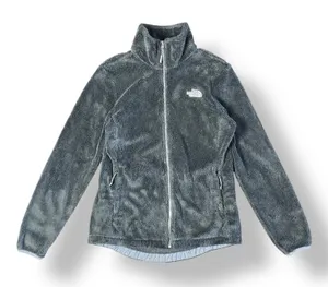 The North Face Womens Mid Grey Osito Jacket Size S Basic‎ Outdoors thumbnail 1