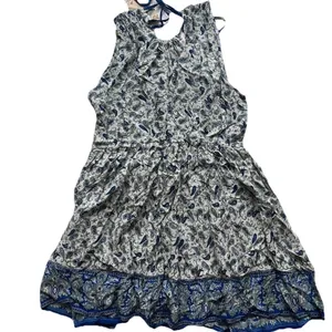 NWT Varga Paisley Women’s Mini Dress M Beach Boho Vacation Resortwear Coastal thumbnail 3