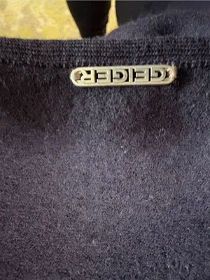 Vintage Geiger Austria Women’s 100% Wool Cardigan Sweater Black Size 36 Medium thumbnail 5