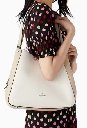 Kate Spade Leila. Leather triple compartment. thumbnail 1
