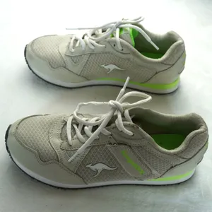 KangaROOS White Neon Green Sneakers Womens‎ 8 EUR 40 thumbnail 5
