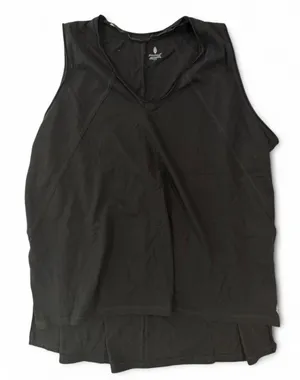 Free People Movement Black Sleeveless Tunic Top thumbnail 1