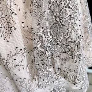 Free People Heavenly‎ Lace Tunic Top in Champagne Toast Size L New thumbnail 15