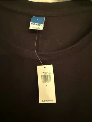 Old Navy Black Short Sleeve Mini Dress thumbnail 3