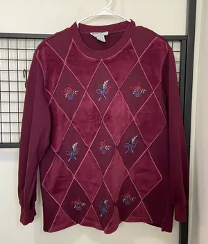 NWOT‎ | vintage Alfred Dunner women’s crewneck — medium thumbnail 1