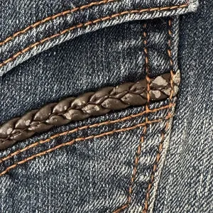 Y2K l.e.i. Style‎ Ashley Low-Rise Flare Jeans Size 9 Regular Distressed Denim thumbnail 12