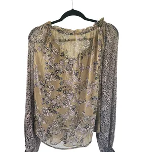 Free People Hendrix Sheer Blouse thumbnail 5