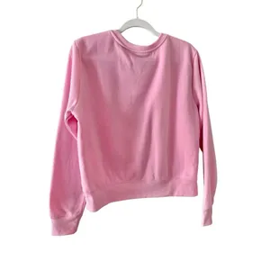 Barbie Sweatshirt Ski Club 1959 Size‎ Large Pink Crewneck Graphic Cropped NEW thumbnail 5