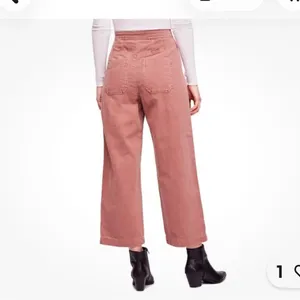 Free People Clean Mod Utility Crop Pant Mauve Size‎ 12 thumbnail 2
