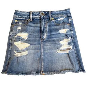 American Eagle Denim Mini Skirt Next Level Stretch thumbnail 1