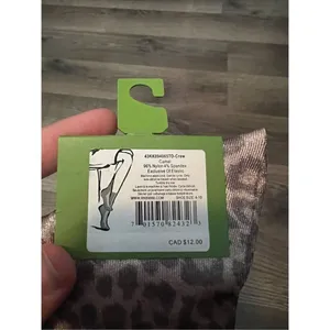 Kate Spade Leopard Meow Crew Socks Woman’s One Size (4-10)NEW thumbnail 8