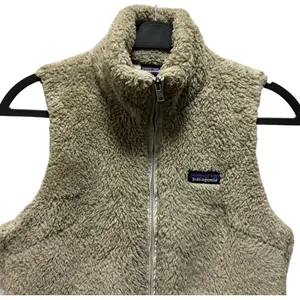 Patagonia Women's Los Gatos Full Zip Fleece Vest Beige Size Small Outdoor Wear thumbnail 5