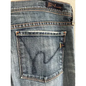 Citizens of Humanity Ingrid Low Rise Flare Jeans Y2K Stretch Denim 30 thumbnail 4