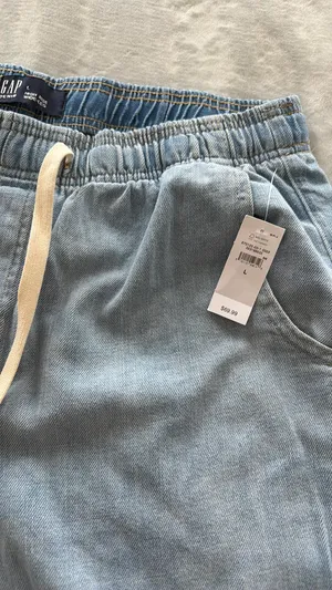 Gap high-rise wide leg tie jeans thumbnail 6