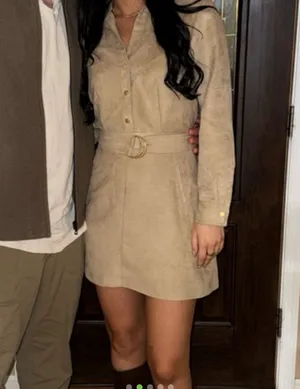 Zara suede mini dress  thumbnail 2