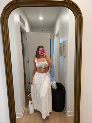 White Fox - Keep It Loud Maxi Skirt set thumbnail 3