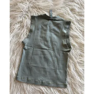 Skims Cotton Jersey Mock Neck Tank Mineral Size XS thumbnail 5