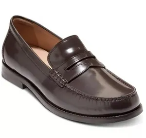 Cole Haan Women's Lana Lux Penny Remastered Loafers in Dark Brown Leather thumbnail 1