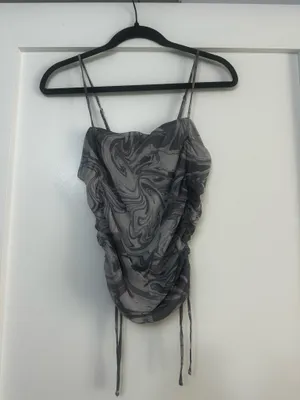 Urban Outfitters Marble Crop Top thumbnail 2