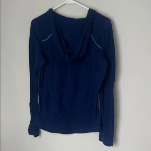 Mountain Hardwear Women’s Blue Long sleeve Hiking Top Size Lg 🔲 thumbnail 6