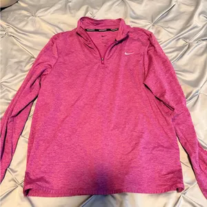 Nike Pink Long Sleeve Women's Top thumbnail 1
