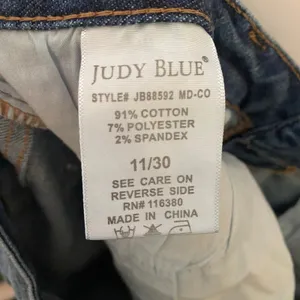 Judy Blue Wide Leg Medium Wash Jeans Cropped Fit High Rise Women's size 11 / 30 thumbnail 11