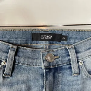 Hudson Nico Mid-Rise Super‎ Skinny Jeans Size 25 thumbnail 3