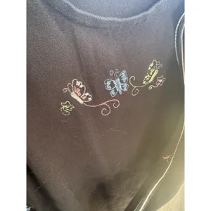 VNTG CJ Banks Women's Embroidered Tank And Cardigans‎ Set. Size 1X In Black thumbnail 8