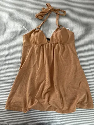 Y2K aesthetic Halter mini dress from urban behavior thumbnail 6