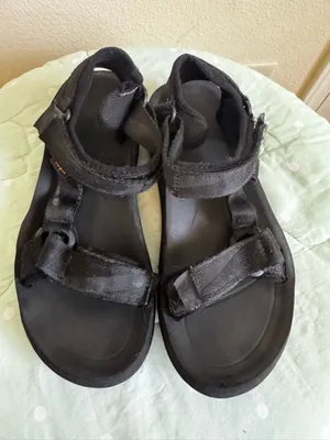 Teva Black Strap Sandals Womens size 8 thumbnail 3