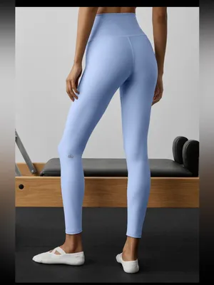 Alo Yoga 7/8 High Waist Airlift legging light Provence blue activewear yoga XXS thumbnail 2