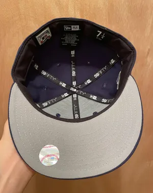 Myfitteds New York Yankees 1996 world champions 1996 World Series patch size 7 1/4 brand new in store exclusive thumbnail 6