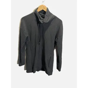 Lululemon Twist Me Tuck Tunic 6 Grey Funnel Neck Pullover Sweatshirt‎ Active thumbnail 2