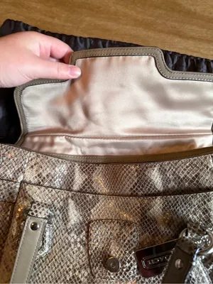 Coach Campbell Exotic Leather Satchel thumbnail 3
