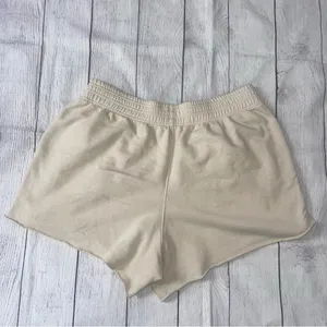 Aerie Cream Sweat Shorts thumbnail 3