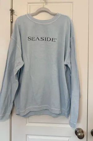 The Seaside Style Crewneck Seaside Light Blue thumbnail 1