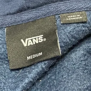 Vans x Lizzie Armanto Women's Blue Fleece Floral Hoodie Hooded Sweatshirt Top M thumbnail 4