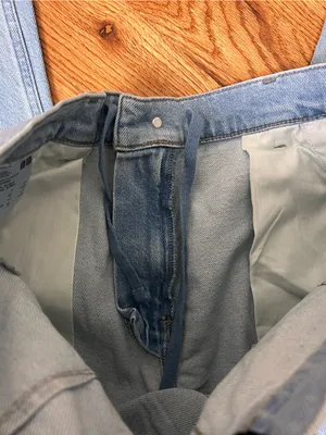 Uniqlo Light Wash Jeans - Classic Straight Fit thumbnail 9