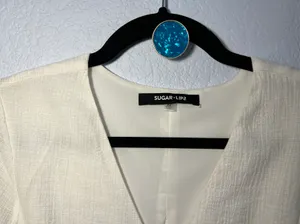 White Long sleeve Blouse thumbnail 2