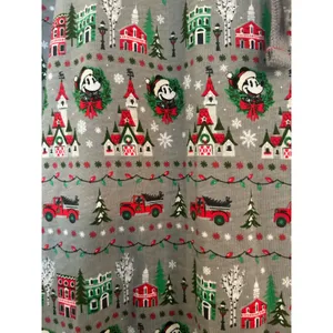 Disney Parks Holiday / Winter theme lounge joggers Mickey Mouse, Size M thumbnail 3