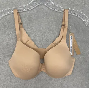 Skims 44DDDD Beige Smoothing Full Coverage Lightly Lined Bra Clay Underwire 44G‎ thumbnail 1