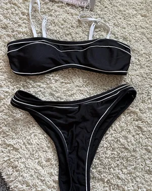 Missguided cami bandeau matching bikini set NWT thumbnail 1