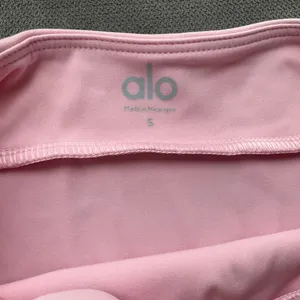 ALO Softsculpt Precision Halter Tank Pink Marshmallow S thumbnail 4