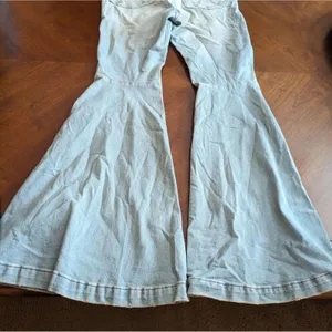 Wrangler High Rise Flare Bell bottom Jeans Size 26" X 32"RN 130273 CA 55394 thumbnail 15