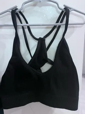 FP Movement Free Throw Black Strappy Bra thumbnail 3