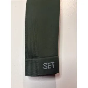 Set Active Sculptflex Green Vegas Leggings Smoothing Ribbed Sides Size M thumbnail 5
