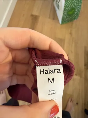Maroon Crewneck Sweatshirt halara M thumbnail 3