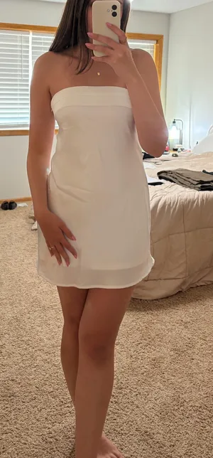 Princess Polly White Mini Dress thumbnail 3